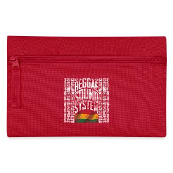reggae musik system - Federtasche - Rot - Vorne