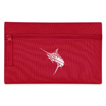 Élégant espadon prédateur de poisson osseux - Trousse - rouge - Devant