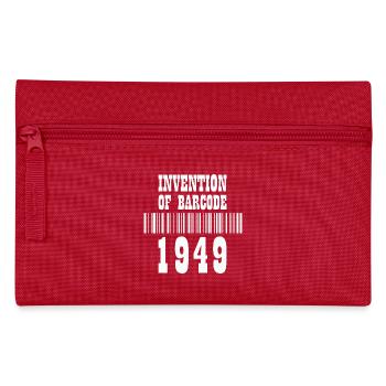 Invention of Barcode 1949 – white - Federtasche - Rot - Vorne