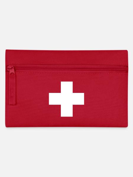 Schweiz - Federtasche - Rot