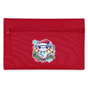 Holiday Ray of Joy - Federtasche - Rot - Vorne