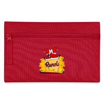 Raviolis du Père Noël - Trousse - rouge - Devant