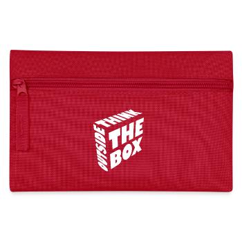 Think outside the box - Pencil Case - red - Front