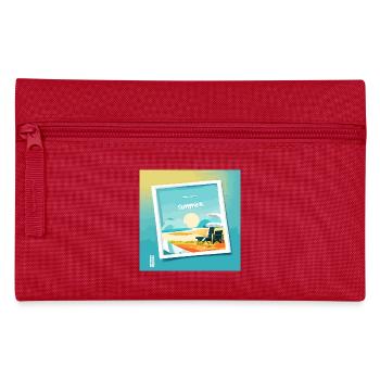 Summer at the beach - Pencil Case - red - Front
