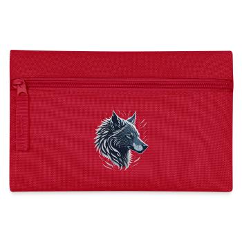 Blue Wolf - Federtasche - Rot - Vorne