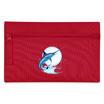 Marlin bleu Espadon sautant hors de l’océan - Trousse - rouge - Devant