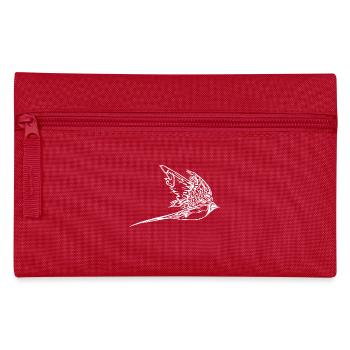 Hirondelle élégante en vol - Trousse - rouge - Devant