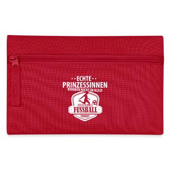Prinzessin Fussball - Federtasche - Rot - Vorne