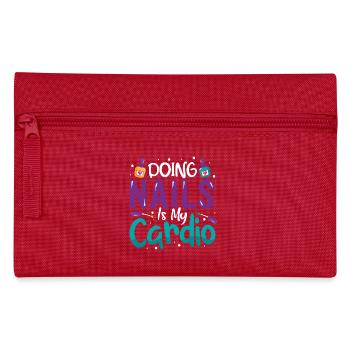 Nail Designer Nail Designer Cosmetics Nail Salon - Pencil Case - red - Front