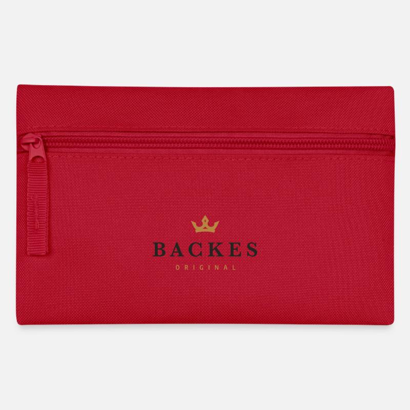 Backes Original Familienlogo - Federtasche - Rot