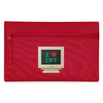 CRT-Design - Ich liebe CRT - Federtasche - Rot - Vorne