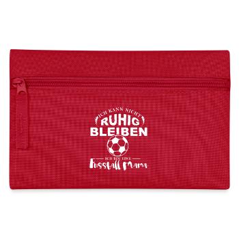 Fussball Mama - Federtasche - Rot - Vorne