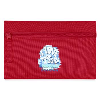 Design Ich liebe Bora Bora Bleu - Federtasche - Rot - Vorne