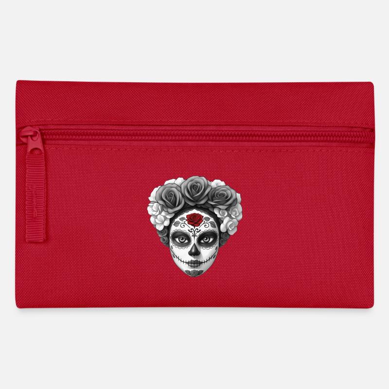 SANTA MUERTE - dark hell - Trousse - rouge