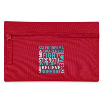 Scleroderma - Pencil Case - red - Front