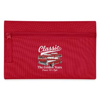Classic 50s Cruisin Cars - Pencil Case - red - Front
