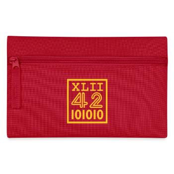 42 since romans (1c) - Trousse - rouge - Devant