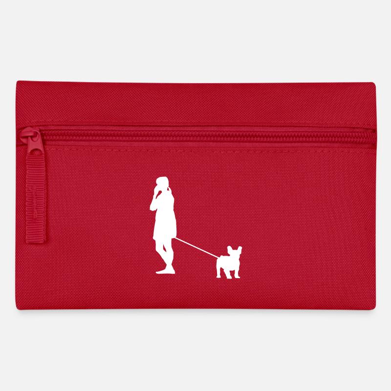 spaziergang mit bu lly - Federtasche - Rot