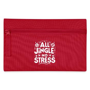 Alles Jingle Kein Stress - Federtasche - Rot - Vorne
