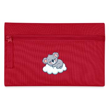Traumhafter Koala auf der Wolke - Federtasche - Rot - Vorne