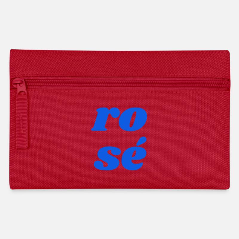 ro sé - Federtasche - Rot