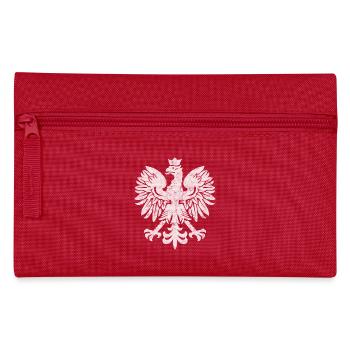 Polish Flag Eagle - Pencil Case - red - Front