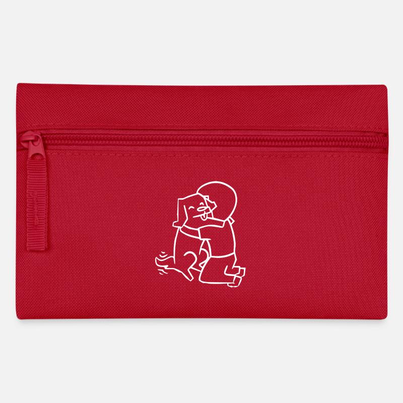 Mon chien est mon meilleur ami - Trousse - rouge
