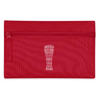 Bière, bière artisanale - Trousse - rouge - Devant
