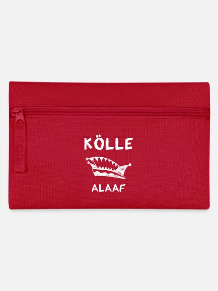 Karneval Köln - Kölle Alaaf - Federtasche - Rot