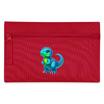 Dinosaurier - Federtasche - Rot - Vorne
