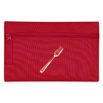 Fourchette Couverts - Trousse - rouge - Devant