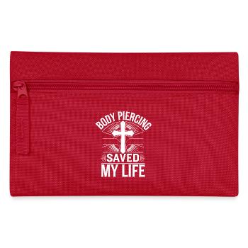 Profound Faith with Style - Pencil Case - red - Front