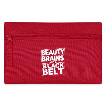 Karate with style and strength - Pencil Case - red - Front