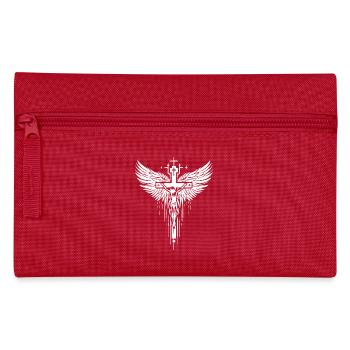 Jésus bible religion chrétienne croix chrétienne christ - Trousse - rouge - Devant
