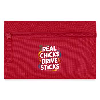 Car sayings for women with style - Pencil Case - red - Front
