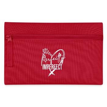 happy quotes positive quote cute love positivity - Pencil Case - red - Front
