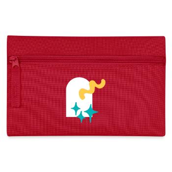 Sparkling Shapes Explosion - Pencil Case - red - Front
