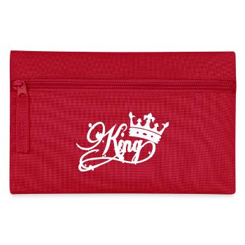 KING - Pencil Case - red - Front