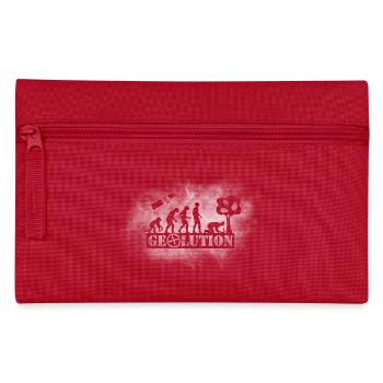 Geolution-light-grunge - Federtasche - Rot - Vorne