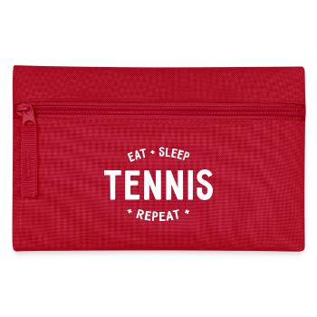 Manger dormir Tennis Répéter - Trousse - rouge - Devant