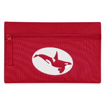 orca - Pencil Case - red - Front