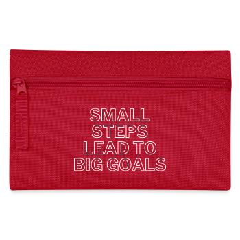 Big Goals - Pencil Case - red - Front