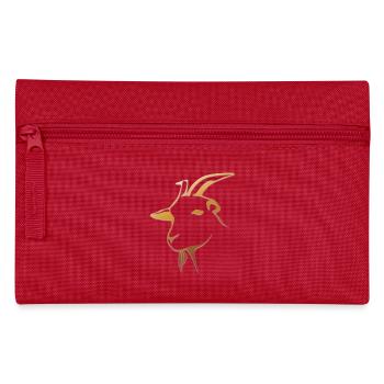 goat-1484988 - Federtasche - Rot - Vorne