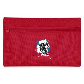 Eishockey puck Eisbären Fan hockey angriff tor - Trousse - rouge - Devant
