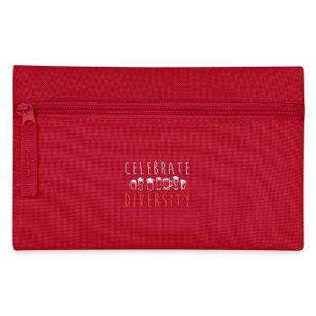 Célébrez la diversité - diversité de bière cadeau - Trousse - rouge - Devant