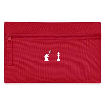 Chevaliers qui disent que le cadeau de joueur d'échecs de Ni - Trousse - rouge - Devant