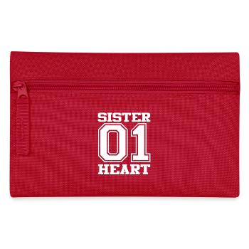 sister 01 weisspng - Federtasche - Rot - Vorne