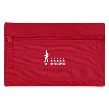 Moi et mes adeptes fermier canard - Trousse - rouge - Devant