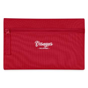 Vintage Holiday Trip Visayas Philippines Asia - Pencil Case - red - Front
