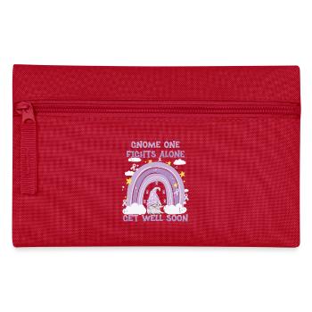 Gnome One se bat seul sensibilisation au cancer - Trousse - rouge - Devant